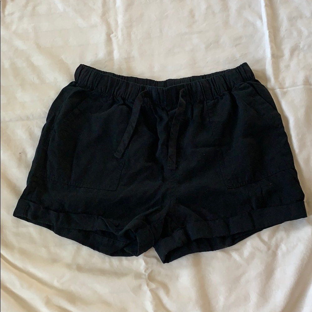 Black dress shorts